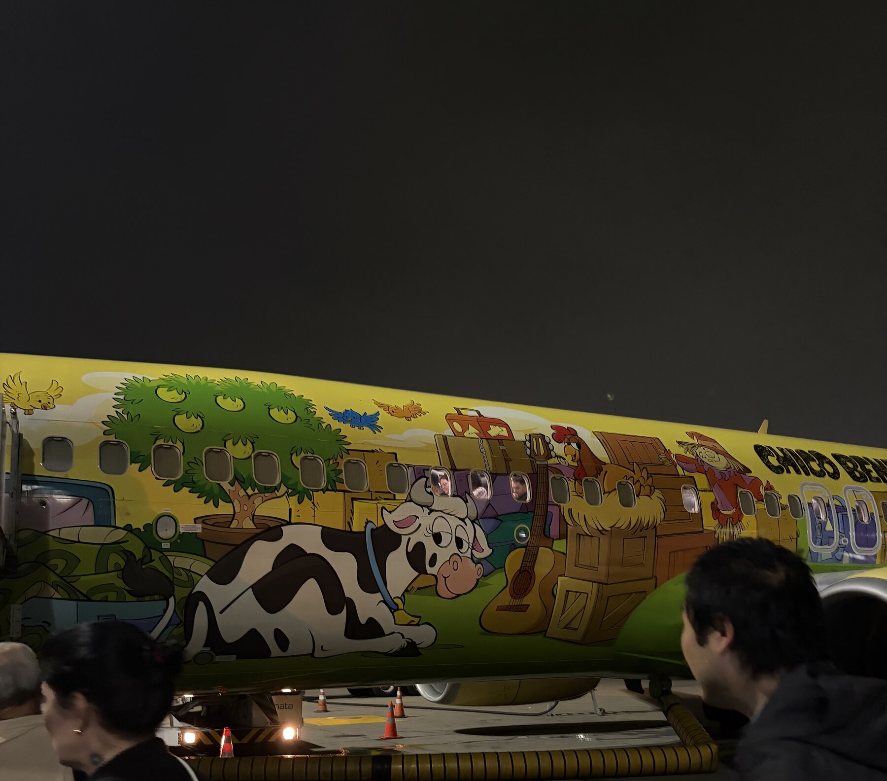 GOL aircraft for the final domestic flight to Rio.