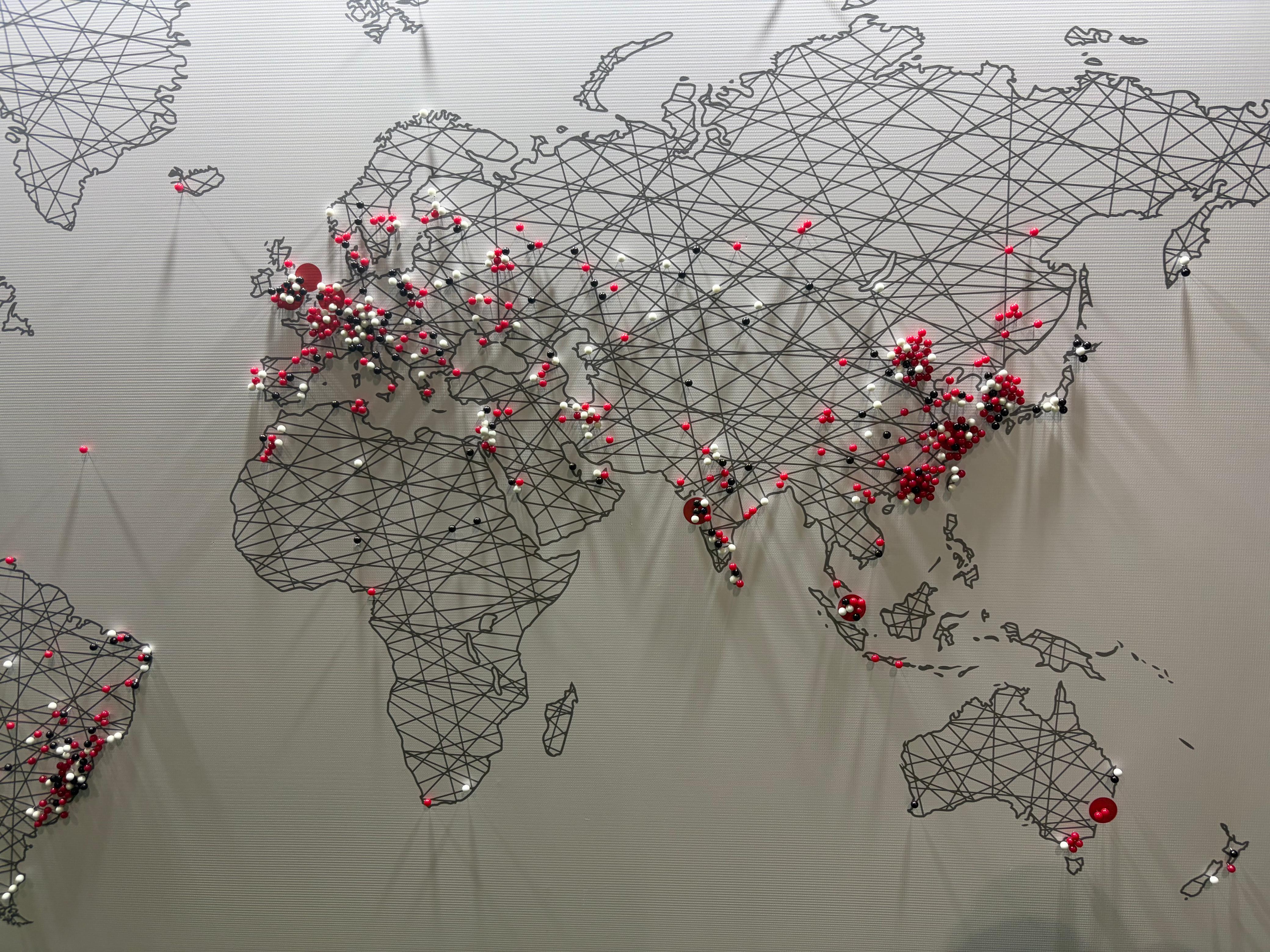 Conference map / booth activity.