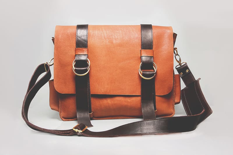 Gray North Face backpack